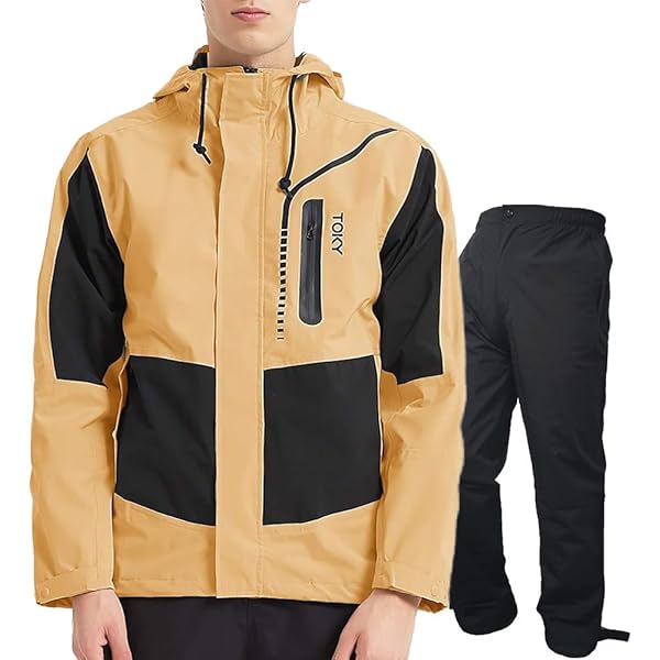 レインウェア　ゴルフ　セットアップ　メンズM ゴルフ レインウェア上下セット メンズ 雨具 カッパ レイン