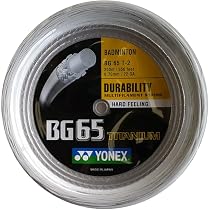 Amazon | ヨネックス(YONEX) バドミントン ストリング 強チタン ロール