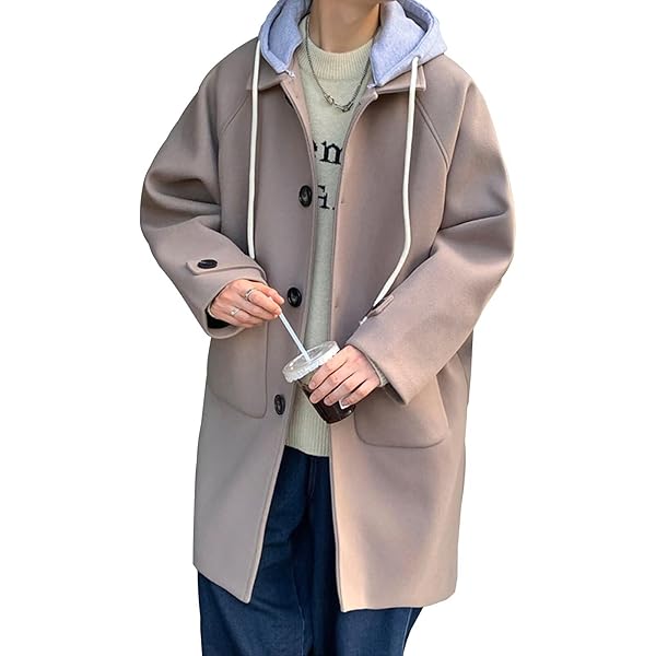 Amazon.co.jp: [リー] ダッフルコート LS1227-42 メンズ 中綿入り