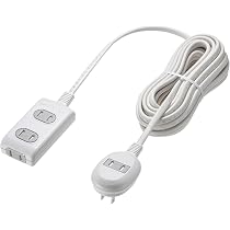 Amazon.co.jp: サンワサプライ 電源タップ 4個口(本体3＋プラグ側1)・2