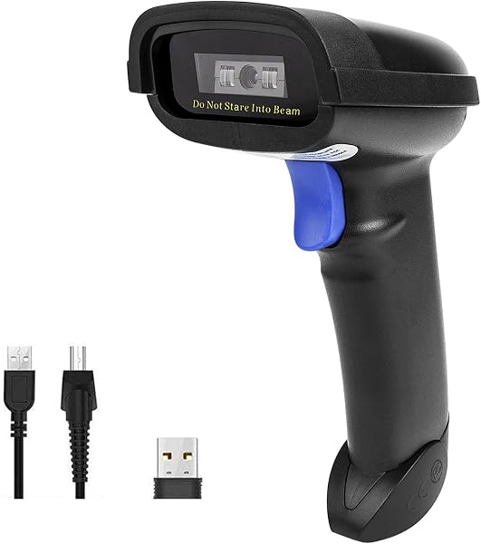 NETUM Bluetoothバーコードスキャナー 2.4Gワイヤレス&Bluetooth機能&有線接続対応 スマートフォン/タブレット/PC/CCDバーコードリーダー Windows/Mac/Android/iOS対応 - 1
