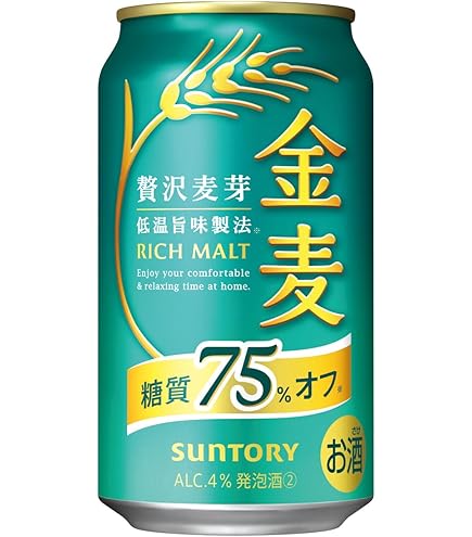 サントリー 金麦 350ml×24本×4ケース (96本) 金麦 新ジャンル サントリー 350ml×96本(4ケース) : 酒やビックYahoo