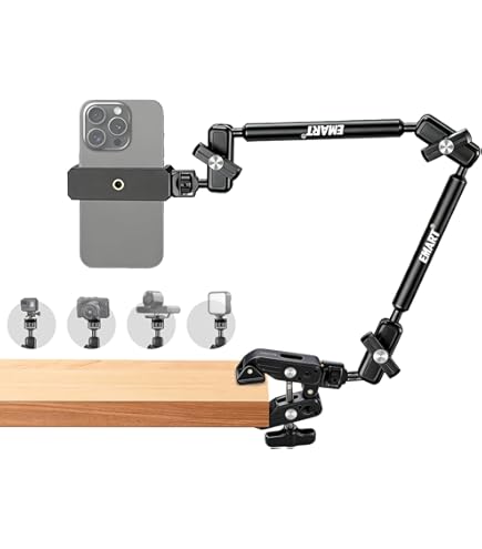 Amazon.co.jp: Ulanzi TH04 カメラアーム スタンド 俯瞰撮影 アーム 耐