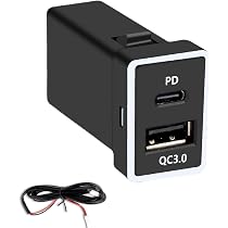 Amazon.co.jp: REPTICO 車 usbポート トヨタ対応 USB充電器 増設 usb