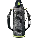 Amazon Co Jp タイガー 水筒 1 5リットル サハラ ステンレスボトル スポーツ 直飲み 広口 保冷専用 ブラック Mme F150kk ホーム キッチン