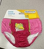 Aqua Leisure Swim School Girls Reusable Swim Diaper 12 months 18-22 lbs by Swim School
