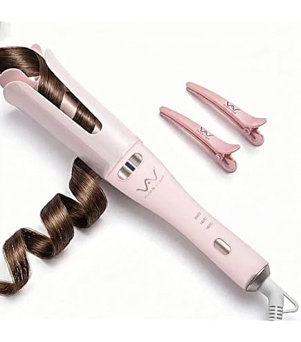 Amazon | 自動カーリングアイロン コードレス オートヘアカーラー