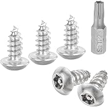 Amazon | ステンレス/SSブラック (ピン・トルクス) トラスタッピング