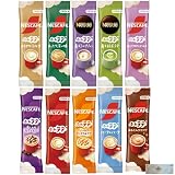 ネスレ ネスカフェ ふわラテ スティック 詰め合わせ 10種各5本 お試し 飲み比べ 大容量 業務用 個包装 (100, 本)