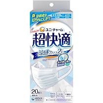 Amazon.co.jp: 超快適マスク 涼感マイナス2℃ ミントの香り かぜ・花粉