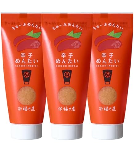 Amazon.co.jp: かねふ く 無着色 辛子明太ばらこ 3パック (30g×合計60