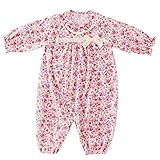 赤ちゃんの城 ツーウェイドレス ベルナチュール・フルール 50～70 ピンク