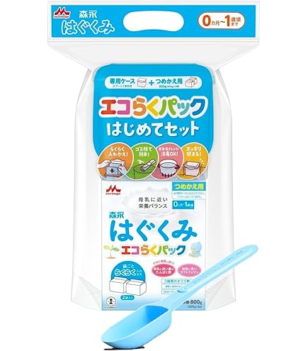 Amazon.co.jp: 【セット買い】森永 はぐくみ エコらくパック はじめて