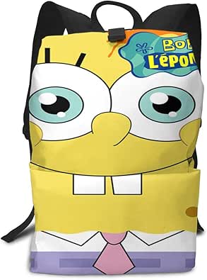 Amazon スポンジボブ Spongebob Squarepants リュック 子供 キッズ バッグ 幼稚園 通園 入園 入学 かわいい 低学年 男の子 女の子 遠足 お祝い プレゼント Axiongsd シューズ バッグ
