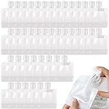 トラベルボトル 【50個セット】 30ml詰め替えボトル パウチ容器 トラベルボトル 小分け容器 漏れ防止 使い回し シャンプー、ボディーソープ、化粧品 トラベル液体