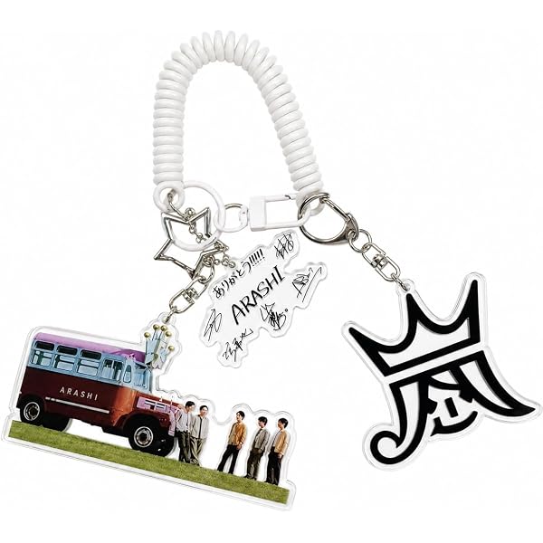 Amazon.co.jp: 嵐 ARASHI Five キーホルダー ストラップ We are ARASHI
