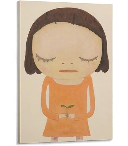 奈良美智 Yoshitomo Nara 勉強中 額装 オマケ付き 絵画 アート アートプリント | 奈良美智 Yoshitomo Nara｜勉強中（学習中） 絵画