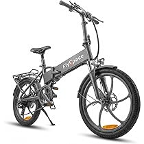 Amazon | 20インチ電動アシスト自転車 折り畳みシマノ7段変速 24km/h