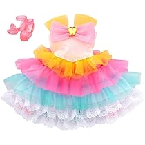 西ドイツの水色フリルドレスの陶器フィギュア ▷希少 廃版 リヤドロ 陶器人形 フィギュリン 5442 ときめき