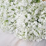 Bringsine Baby Breath / gypsophilaウェディング装飾ホワイトカラーリアルタッチPUシルク花 10 Mtx-60-10