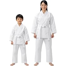 Amazon.co.jp: [YIN SHENG] 空手道着 綿100％ 加厚 3点セット（上下＋