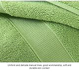 ブルーム 今治タオル ナチュラルボーダー フェイスタオルHangRui バスタオル フリースサンゴフリース ビッグタオル超繊維スーパー吸収性タオル (青)