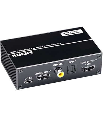 Amazon.co.jp: PROZOR HDMI 音声分離器 HDMI2.0対応 4K＠60Hz YUV 4:4
