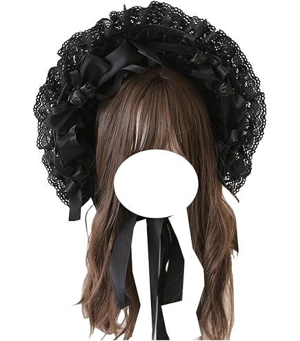 Amazon.co.jp: 麦わら帽子 リボン付き ボンネット 髪飾り ハット