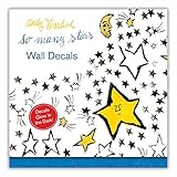 Mudpuppy(マッドパピー)ウォーホル スターズ ウォールステッカー(H28.5×W28.5×D0.1cm)