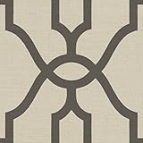 York wallcoveringme1551 MagnoliaホームII Joanna Gaines Woven Trellisトープ
