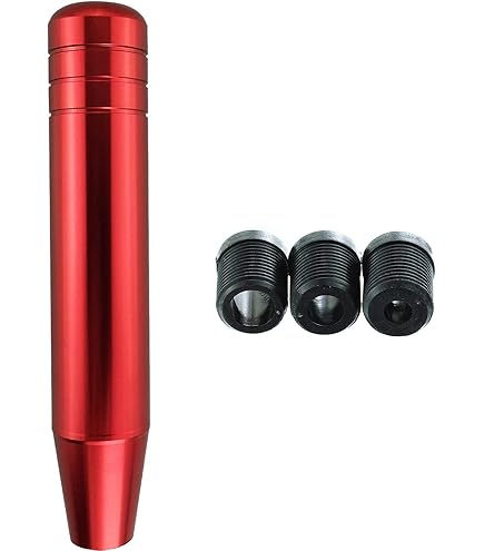 Amazon | ハードカーゴ シフトノブ 色レッド MT車 250mmロングタイプの