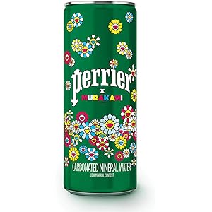 【限定商品】ペリエxMURAKAMI(カイカイキキ) デザイン 炭酸水 缶 250ml ×30本