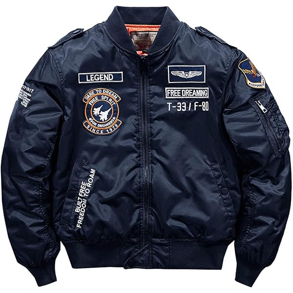 Amazon | JH DesignコルベットRacing刺繍コットンジャケットブラックS