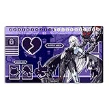 Mlikemat プレイマット デジモン DTCG マット Lady Devimon アニメ TCG CCG OCG トレーディングカードゲームマット ゾーン付き + 無料バッグ付き (ZD002-150-SM)
