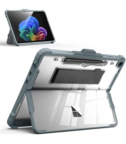 Amazon.co.jp: Surface Pro 12 ケース カバー 2025年モデル 透明 耐