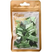 Amazon | 東京交易 ガラスモザイクアート ガラスパーツ 三角 約