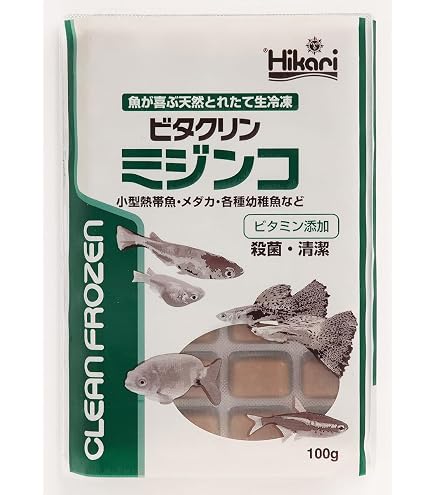 Amazon.co.jp: キョーリン 冷凍飼料 ビタクリンミジンコ 100g/32
