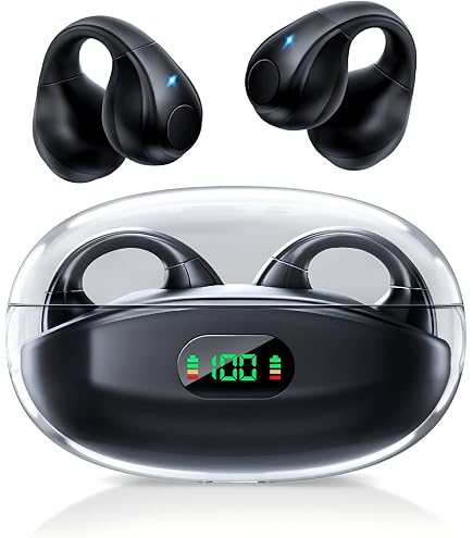 Amazon.co.jp: Bluetooth 5.3 イヤーカフ イヤホン X8 オープンイヤー