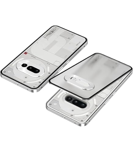 Amazon.co.jp: Nothing Phone (3a)用バンパー アルミ 半透明背面パネル