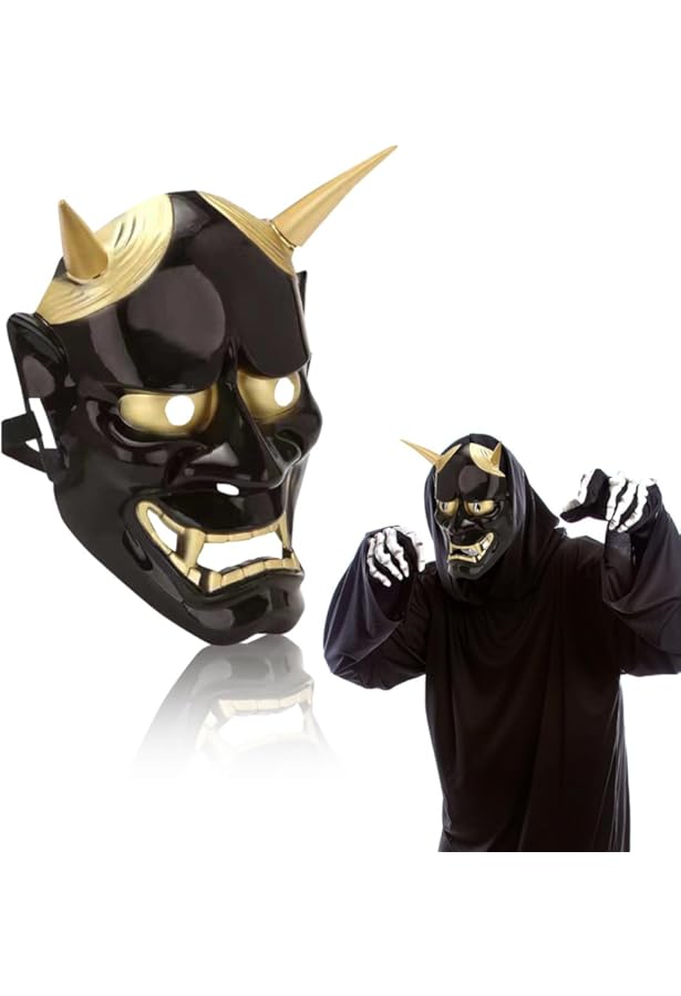 Amazon | 般若 お面 おめん 御面 仮面 鬼のお面 般若 節分 豆まき