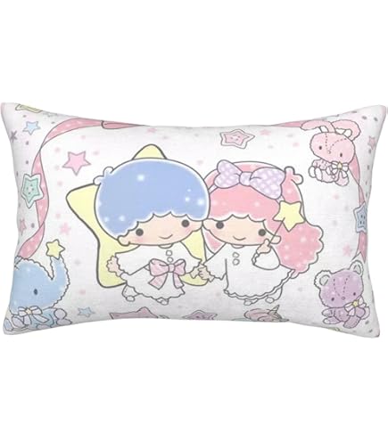 Amazon｜リトルツインスターズ キキララ 枕カバー まくらカバー 綿100