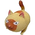 ロボットプラザ(ROBOT PLAZA) 怒る猫 柔らかい 握るとぐにゃ 子供 おもちゃ ストレス解消 スクイーズ玩具 景品 (イエロー)