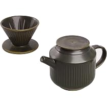 Amazon｜良木工房(YOSHIKI) コーヒードリップセット 陶器 コーヒー