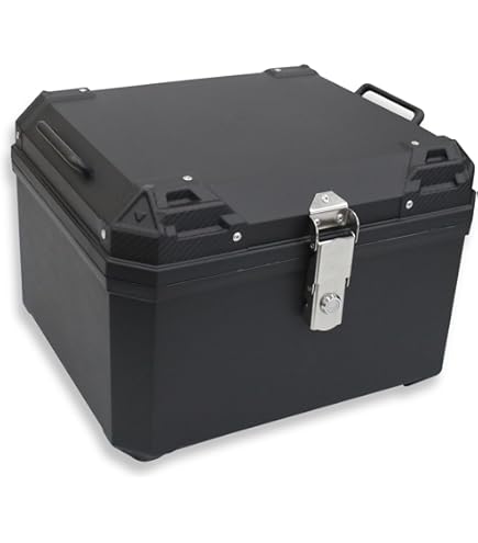 Amazon | バイク用 リアボックス 55L 大容量 トップケース 鍵付き 防水