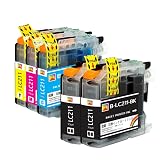 LC211-4CL Brother用 互換インクカートリッジ LC211(2BK/C/M/Y) 4色 5本 大容量 残量検知 最新ICチップ搭載 DCP-J562N DCP-J762N DCP-J962N DCP-J963N MFC-J730DN MFC-J730DWN MFC-J830DN MFC-J830DWN MFC-J880N MFC-J900DN MFC-J900DWN