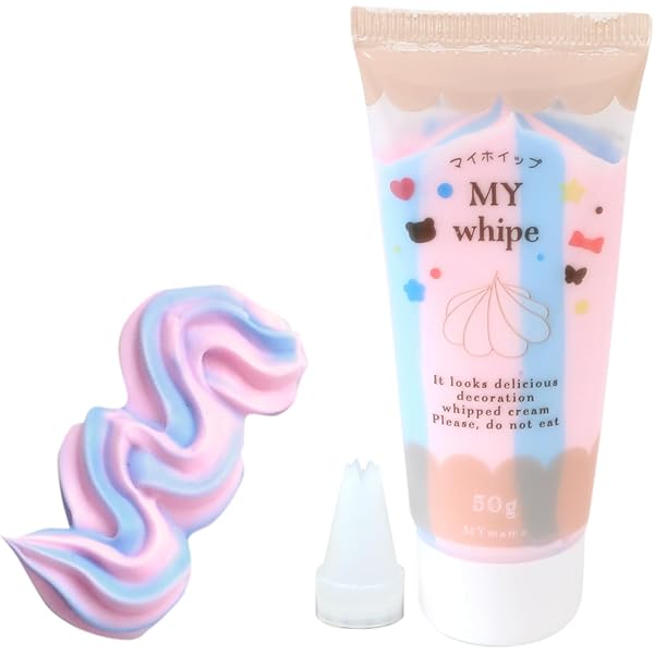 Amazon | MYmama デコ ホイップ 50g マイホイップ 絞り口 付き