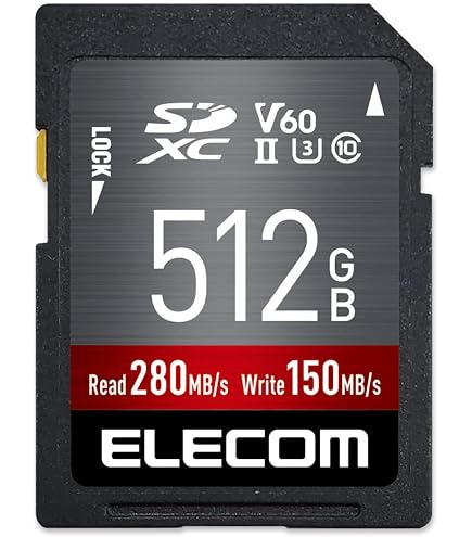 Amazon | Lexar Professional SDXC 512GB SILVER PRO UHS-II V60 最大 
