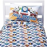 おもちゃ Thomas トーマス the Train Twin Size Sheets Set - Full Steam Ahead [並行輸入品]