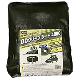 ユタカメイク #4000 特厚手ODグリーンシート 5.4m×5.4m OGS-413 防水 お花見 レジャーシート グランドシート