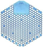 High Quality Wave 3D Urinal Screen, Cotton Blossom, 10 Piece